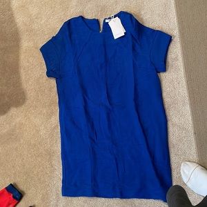 Frnch Navy Blue Blouse Size S, NWT